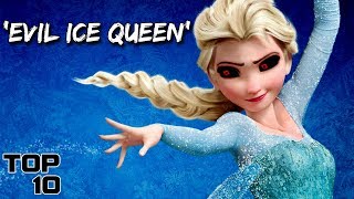 Top 10 Scary Frozen Theories [upl. by Beaudoin]