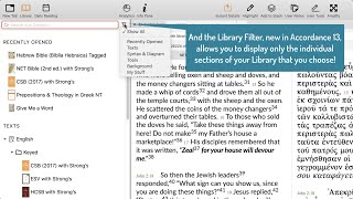 Library Filter New in Accordance 13 [upl. by Asselam]