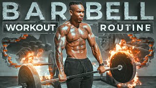 Get Fit Fast Full Body Barbell Workout in 10 Minutes No Repeats [upl. by Llemhar]