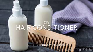 Easy DIY Hair Conditioner [upl. by Nyrehtak]