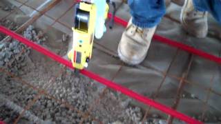 RADIANT FLOOR INSTALLATION PEX GUN WWWPEXGUNCOM [upl. by Cerveny]