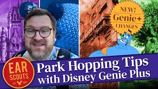 New Tips for Park Hopping at Disney World with Genie Plus Including One Change that Made Our Day [upl. by Varuag]