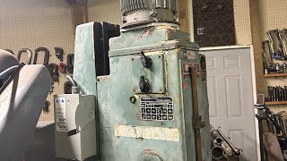 Electrical upgrades for the solberga drill press stripping the old stuff off [upl. by Tsui]