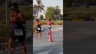 AQUATHLON IN AL HAMRIYAH BEACH AJMAN [upl. by Mixie]