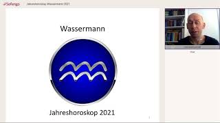 Jahreshoroskop Wassermann 2021 [upl. by Graaf576]