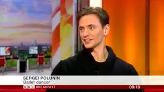 Sergei Polunin  BBC Breakfast Interview [upl. by Aicelf]