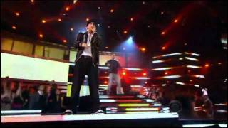 Grammys 2010  Lil Wayne Drake Eminem Travis Barker  Forever Drop The World live [upl. by Glanti640]