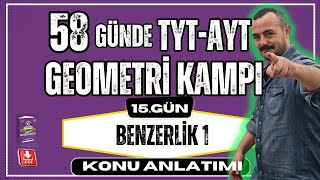 Üçgende Benzerlik 1  58 Günde TYT AYT Geometri Kampı  Geometri Konu Anlatımı [upl. by Eelloh]