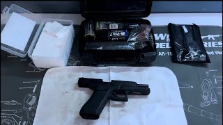 How To Clean Glock 17 [upl. by Eerot764]