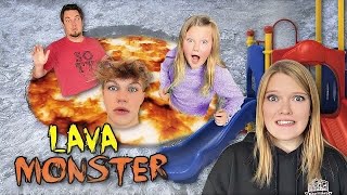 LAVA MONSTER at a PARK Best Reaction [upl. by Aehr459]