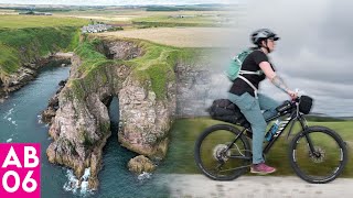 Bikepacking along Coastal Cliffs  Aberdeenshire Coast Ep 06 [upl. by Aynwad]