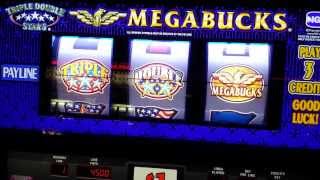 MEGABUCKS Jackpot Hit on second spin [upl. by Philander]