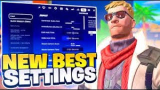 THE BEST FORTNITE SETTINGS IN 2024  Nike ticks  Fortnite montage [upl. by Irtemed]