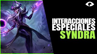 Syndra Interacciones Especiales Voz Español Latino [upl. by Julita703]