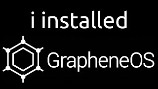 GrapheneOS First Impressions [upl. by Etiragram]