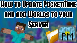 How to Update PocketMine MP and Add Worlds [upl. by Eceinert]