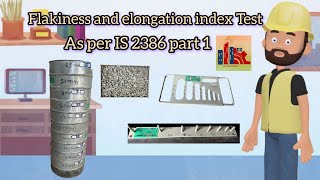 Flakiness and Elongation index test in Hindi [upl. by Dey41]