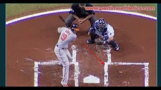 Chris Davis How To Hit An OutSide Pitch For A Home Run OPPO POWER Baseball Hitting Mechanic MLB [upl. by Etteve]