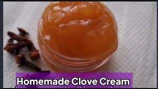 How To Make Clove Cream For Anti Aging amp Sagging Cream [upl. by Byram7]