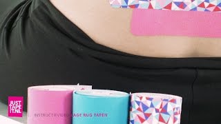 Voorbeeld lage rug tapen » Instructievideo » Just Tape It [upl. by Ax]