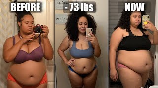 Amberlyn Reid  The EVOLUTION Of Her Weight Gain  THEN amp NOW [upl. by Phippen]