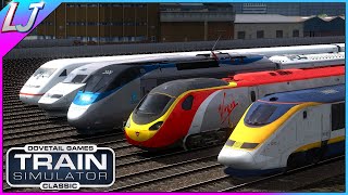 Train Simulator Classic  Electric High Speed Train Race LIVE [upl. by Evangelist]