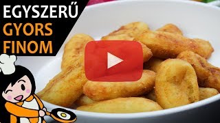 Burgonyakrokett  Recept Videók [upl. by Allets]