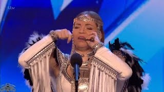 Olena Uutai Full Audition  Britains Got Talent 2018 [upl. by Ynnatirb]