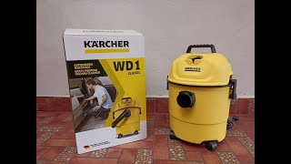 Aspiradora Karcher WD1  Una de las aspiradoras más VENDIDAS [upl. by Repip]