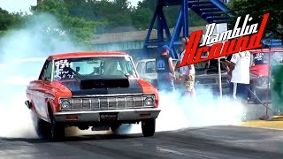 Nostalgia Drag Racing Action at Gateway Motorsports Park [upl. by Eenitsed]