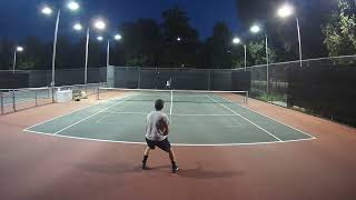 He almost got to that  Age 47  USTA 50 Tennis [upl. by Eilerua]