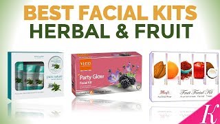 10 Best Herbal Facial Kits in India with Price  Natural amp Fruit Facial Kits [upl. by Powe252]