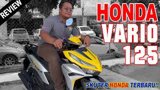 Skuter Terbaru Honda VARIO 125  Malaysia Review [upl. by Belford217]