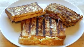 Toastie Cheese Sandwich How to make recipe toasted ham cheese [upl. by Ariik]