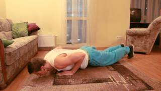 Atsispaudimų progresija  Push up progression [upl. by Annair]