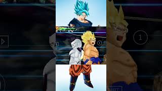 Goku vs Frieza Fight game frieza goku gokussjblue youtubeshorts shortvideos shorts viral [upl. by Dynah]