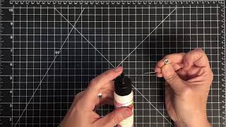 How To Install A Fine Metal Tip on your Art Glitter Glue [upl. by Atiker193]