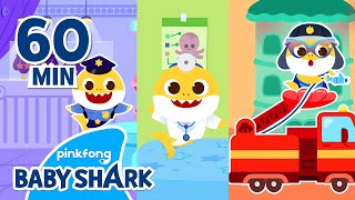 Baby Shark What Do You Want to Be  Compilation  Hero Police amp Doctor  Baby Shark Official [upl. by Blanca894]