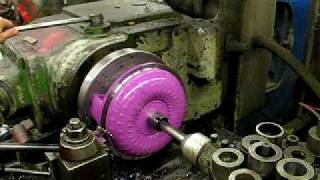 ATI Racing Torque Converter Cut Open Lathe [upl. by Netsrek83]