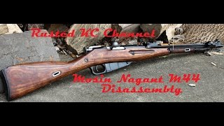 Mosin Nagant M44 Disassembly [upl. by Sllew]