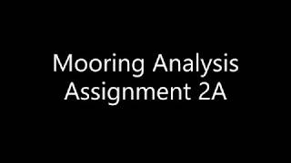 Modeling dynamic free ends of mooring lines  light rope [upl. by Brace257]