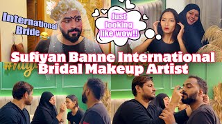 Sufiyan Bane International MUA 🤣  Arsalaan Ko Diye Makeover 🥲  Sufiyan And Nida ❤️ [upl. by Adnirual]