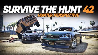 Survive the Hunt 42 Hunter Perspective Failrace GTA 5 Challenge [upl. by Zilef]