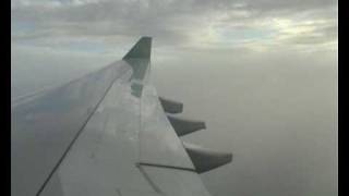 Aer LIngus Ei104 A330200 Take Off from New York JFK for Dublin Int [upl. by Alaaj462]