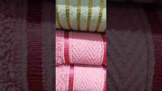 Cotton Bath towels Soft Ring spun fancy design Egyptian cotton [upl. by Odnalro]