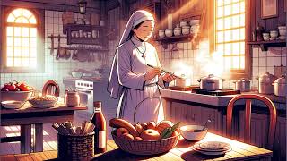 Lofi Chants in the Parish Kitchen Music Channel with Gregorian Chant and Cozy Ambiance [upl. by Lennod63]