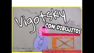 Vigotsky Teoría del andamiaje  Socioconstructivismo  Aprendizaje Mediado ConDibujitos [upl. by Htez781]