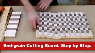 The ultimate guide to making a wooden endgrain cutting board [upl. by Alliehs]