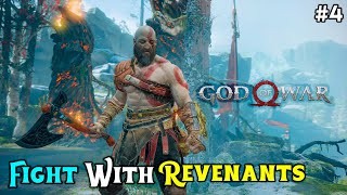 Fight With Revenants  God Of War  4  PS5  THE COSMIC BOY [upl. by Mcconnell]