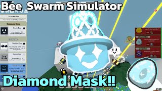 Diamond Mask  Roblox  Bee Swarm Simulator [upl. by Elli]